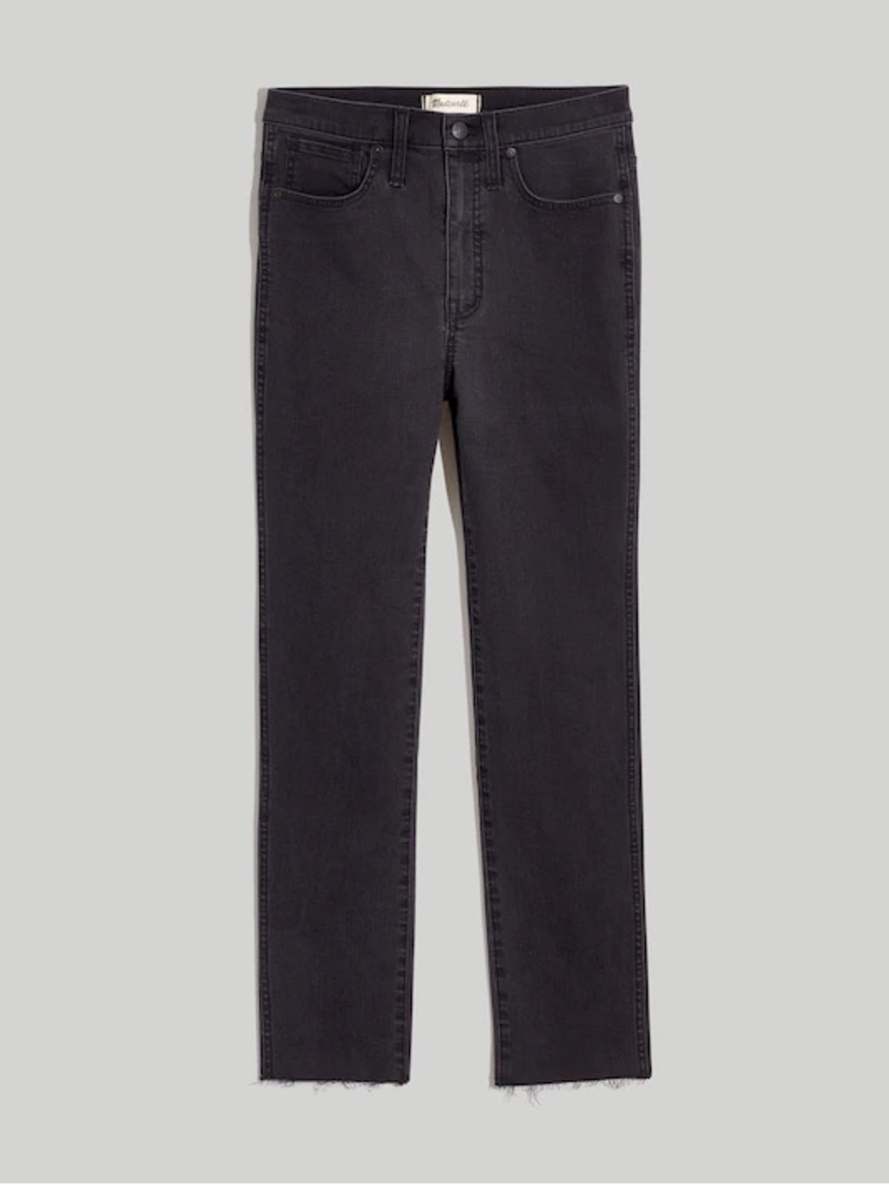 Madewell Stovepipe High Waist Jeans Raw Hem - NWOT